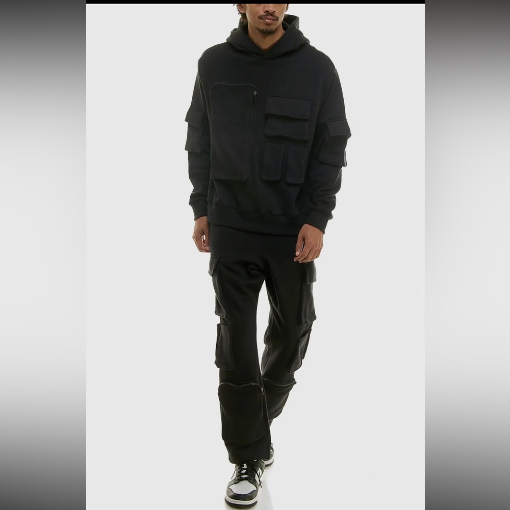 Men's Cargo Jogger Set